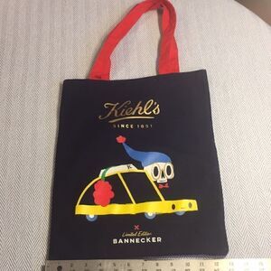 Kiehl’s Banneker Holiday Limited Edition Holiday Tote Bag 12 3/4 x 15 3/4